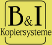 B und I Kopiersysteme Logo